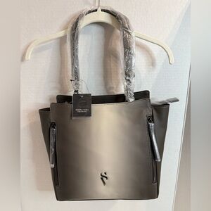 Simply Vera Vera Wang Elegant Grey Purse